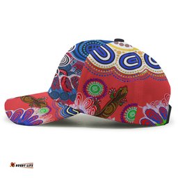 Roosters Indigenous Rugby Custom Cap - Protection Under the Sun