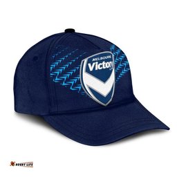 Melbourne Victory Big V Classic Cap Soccer Club Original Style - Blue