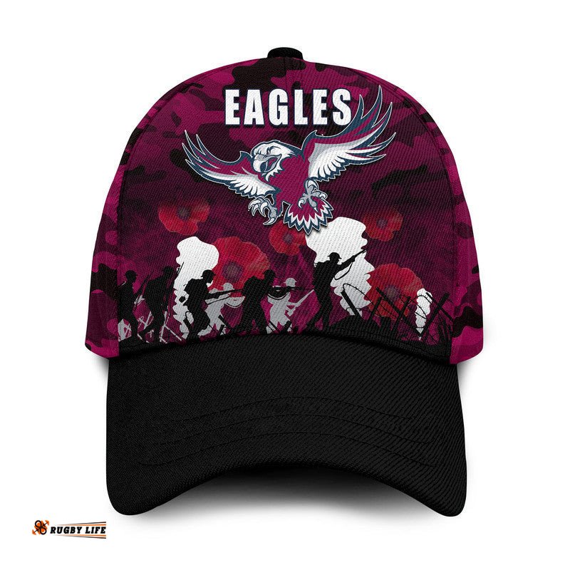 NRL Anzac Day Classic Cap Sea Eagles Army Style
