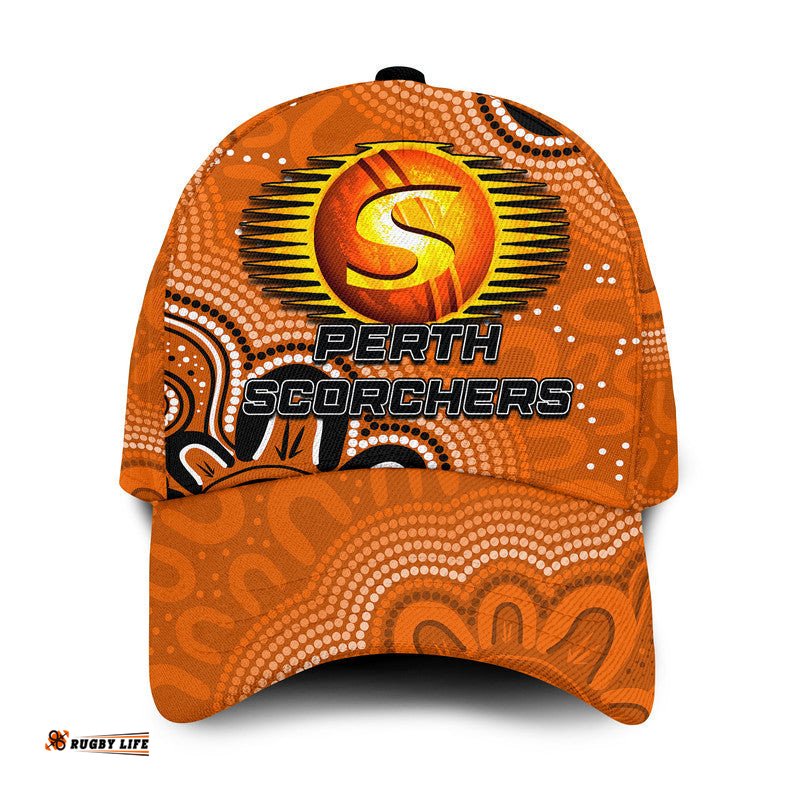 Scorchers Cricket Classic Cap Aboriginal Orange