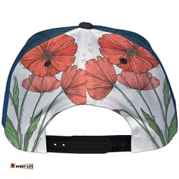 Roosters Rugby Cap - Remembrance Day LEST WE FORGET Cap