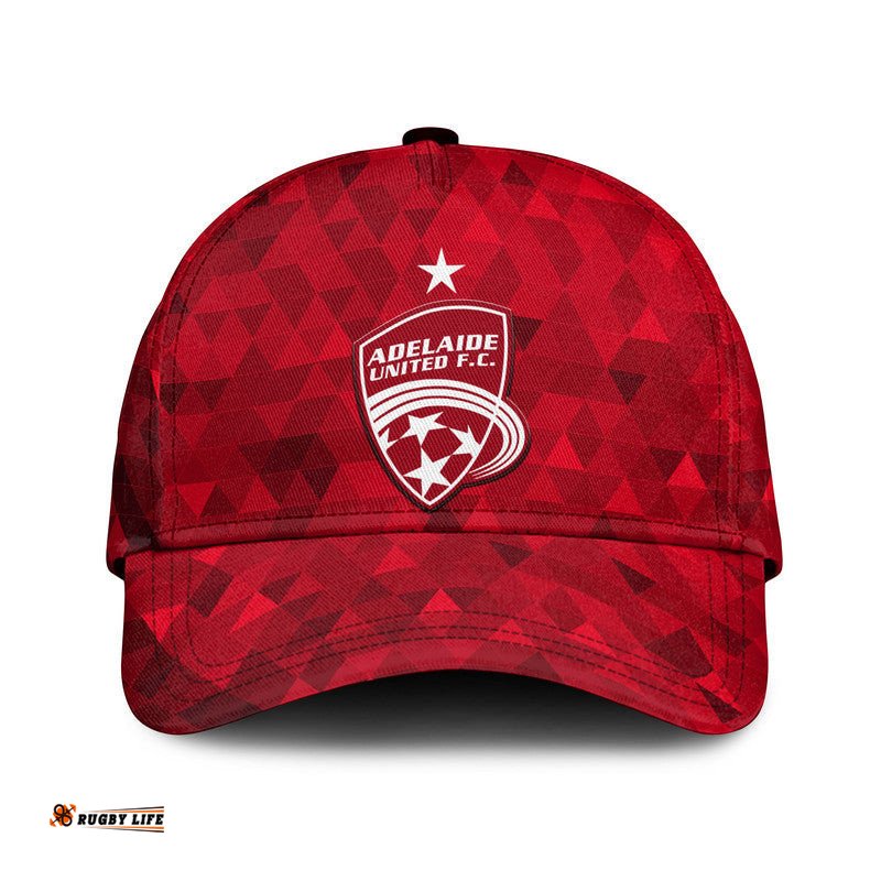 Adelaide United The Reds Classic Cap Soccer Club Original Style - Red