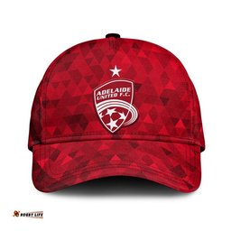 Adelaide United The Reds Classic Cap Soccer Club Original Style - Red