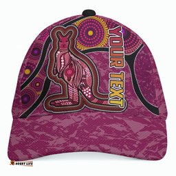 Maroons Rugby Cap - Custom Maroons Kangaroo Cap
