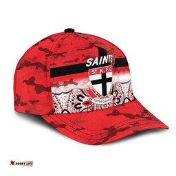 St Kilda Saints ANZAC AFL Classic Cap Indigenous Vibes