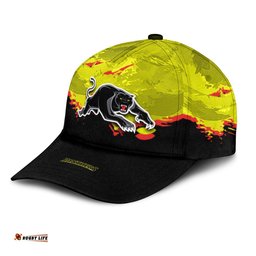 Penrith Panthers Classic Cap Net Pattern Grunge Style - NRL