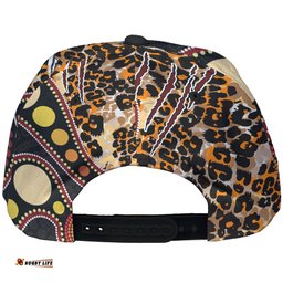Panthers Rugby League Football Club Cap - The Indigenous Wild Black Panthers Scratch Style