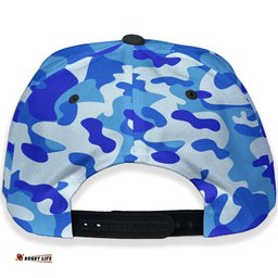 Titans Rugby Anzac Aboriginal Cap - Titans with Poppy Watercolor Flower Cap