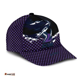 Melbourne Storm Classic Cap Net Pattern Grunge Style - NRL