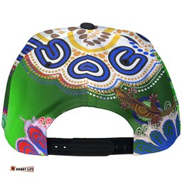 Raiders Rugby Custom Aboriginal Cap - The Indigenous Raiders Power