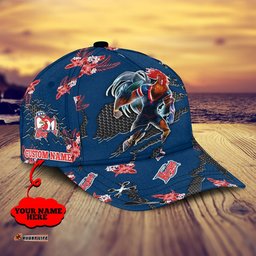 Sydney Roosters Nrl Classic Cap Personalized Mascot Flower