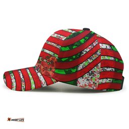 Rabbitohs Rugby Cap - Rabbitohs Remembrance Day And Poppies Cap