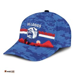 (Custom Personalised) Western Bulldogs ANZAC AFL Classic Cap Simple Style