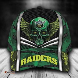 NRL Canberra Raiders Skull Classic Cap Custom Name