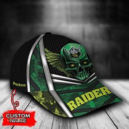 NRL Canberra Raiders Skull Classic Cap Custom Name