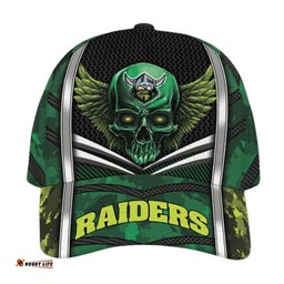 NRL Canberra Raiders Skull Classic Cap Custom Name