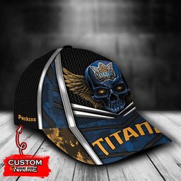 NRL Gold Coast Titans Skull Classic Cap Custom Name