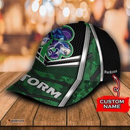 NRL Melbourne Storm Skull Classic Cap Custom Name