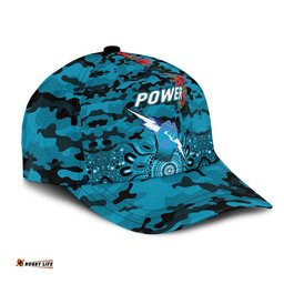 Port Adelaide Power ANZAC AFL Classic Cap Indigenous Vibes