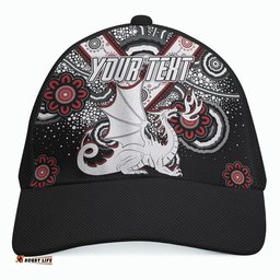 St. George Rugby Cap - Custom Aboriginal Dragons Cap