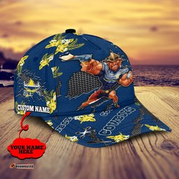 North Queensland Cowboys Nrl Classic Cap Personalized Mascot Flower