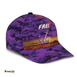 Fremantle Dockers ANZAC AFL Classic Cap Freo Poppy Vibes