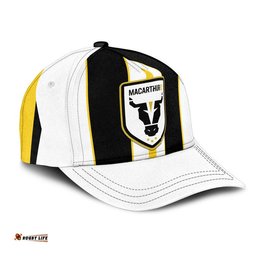 Macarthur The Bulls Classic Cap Soccer Club Original Style - White