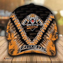 NRL Wests Tigers classic Cap Custom Name