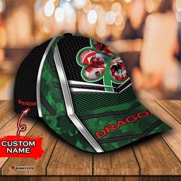 NRL St. George Illawarra Dragons Skull Classic Cap Custom Name