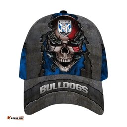 Cronulla-Sutherland Sharks 3D Metal Skull Personalized Classic Cap 02