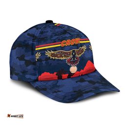 Adelaide Crows ANZAC AFL Classic Cap Simple Style - Navy Blue