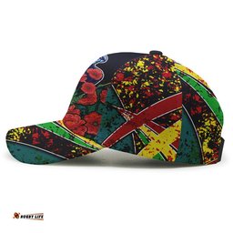 Panthers Rugby Cap - Panthers Remembrance Day And Poppies Cap