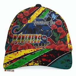 Panthers Rugby Cap - Panthers Remembrance Day And Poppies Cap