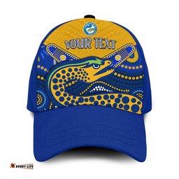 (Custom Personalised) Eels Rugby Classic Cap Aboriginal and Polynesia Parramatta Ver.01