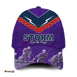 Storm Anzac Day Cap Australian Soldiers Remember Them