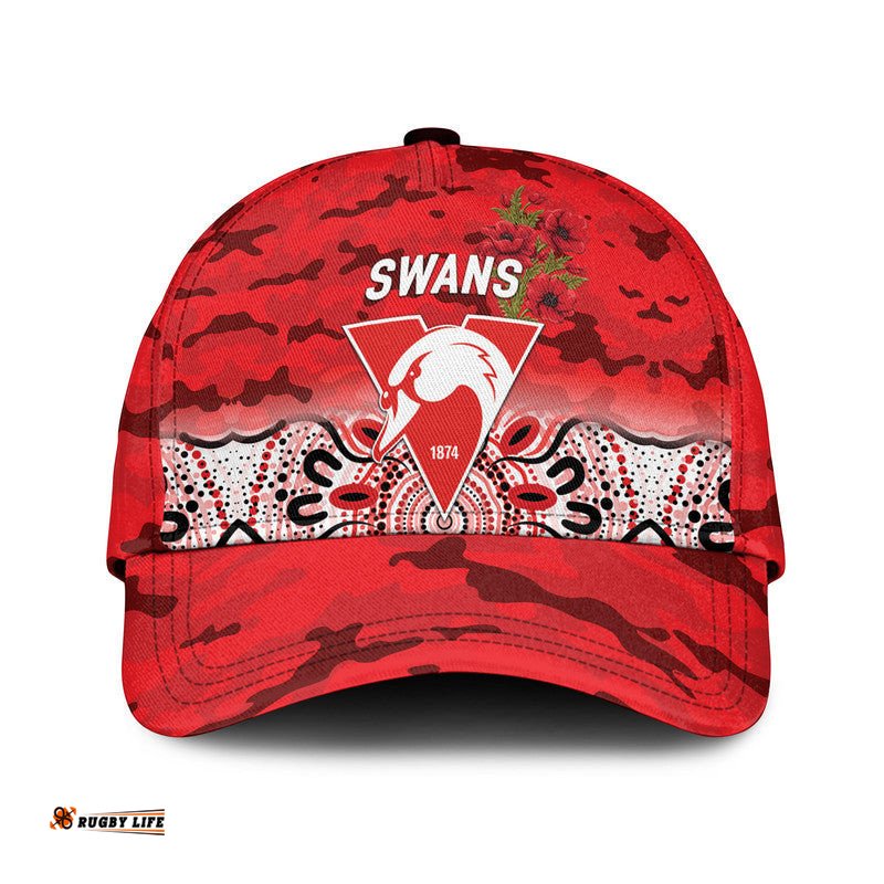 Sydney Swans ANZAC AFL Classic Cap Indigenous Vibes