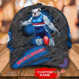 AFL Western Bulldogs 3D Mascost Classic Cap Custom name
