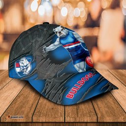 AFL Western Bulldogs 3D Mascost Classic Cap Custom name