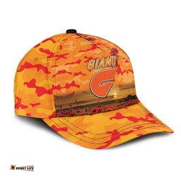 (Custom Personalised) Greater Western Sydney Giants ANZAC AFL Classic Cap Poppy Vibes