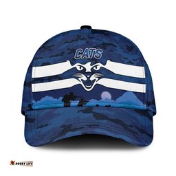 Geelong Cats ANZAC AFL Classic Cap Simple Style