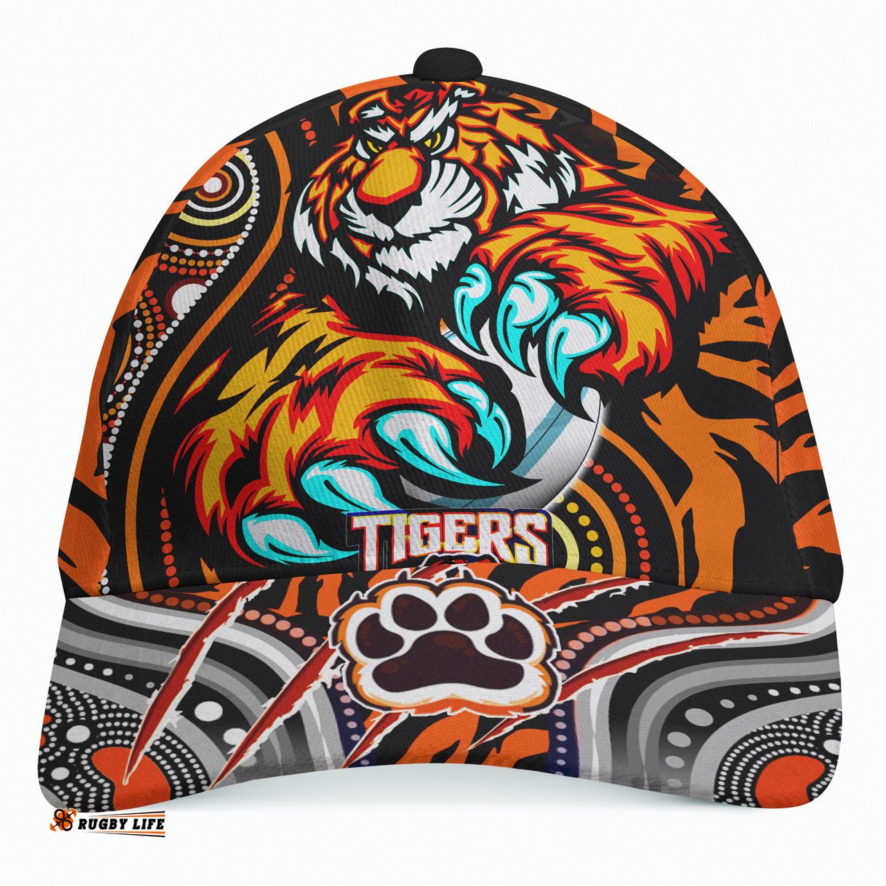 Amazing Aussie Australia Tigers Custom Indigenous This is My Jungle Style Cap Aussie Hat