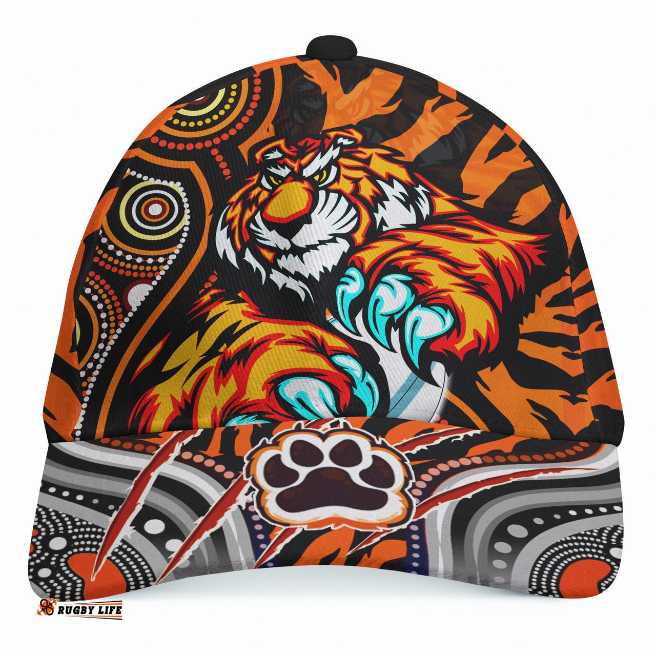 Amazing Aussie Australia Tigers Custom Indigenous This is My Jungle Style ver1 Cap Aussie Hat