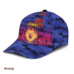 Brisbane Lions ANZAC AFL Classic Cap Indigenous Vibes