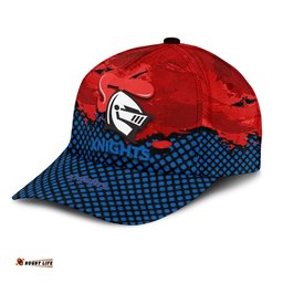 Newcastle Knights Classic Cap Net Pattern Grunge Style - NRL