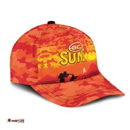 (Custom Personalised) Gold Coast Suns ANZAC AFL Classic Cap Simple Style