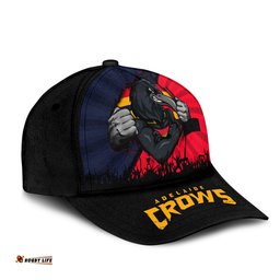 Amazing Aussie Adelaide Crows Breaking Through Fan Design Cap Aussie Hat