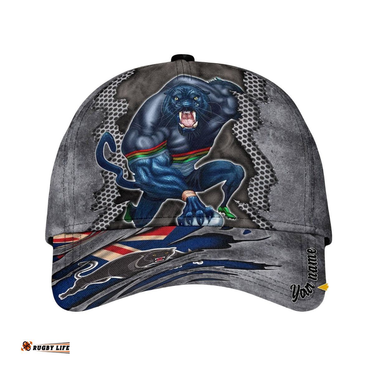 Personalized Nrl Classic Cap Penrith Panthers Classic Cap Mascot