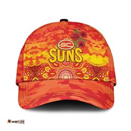 Gold Coast Suns ANZAC AFL Classic Cap Indigenous Vibes