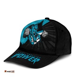 Amazing Aussie Port Adelaide Breaking Through Fan Design Cap Aussie Hat