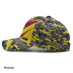 Amazing Aussie Australia Anzac Camo Anzac Poem Lest We Forget Yellow Cap Aussie Hat